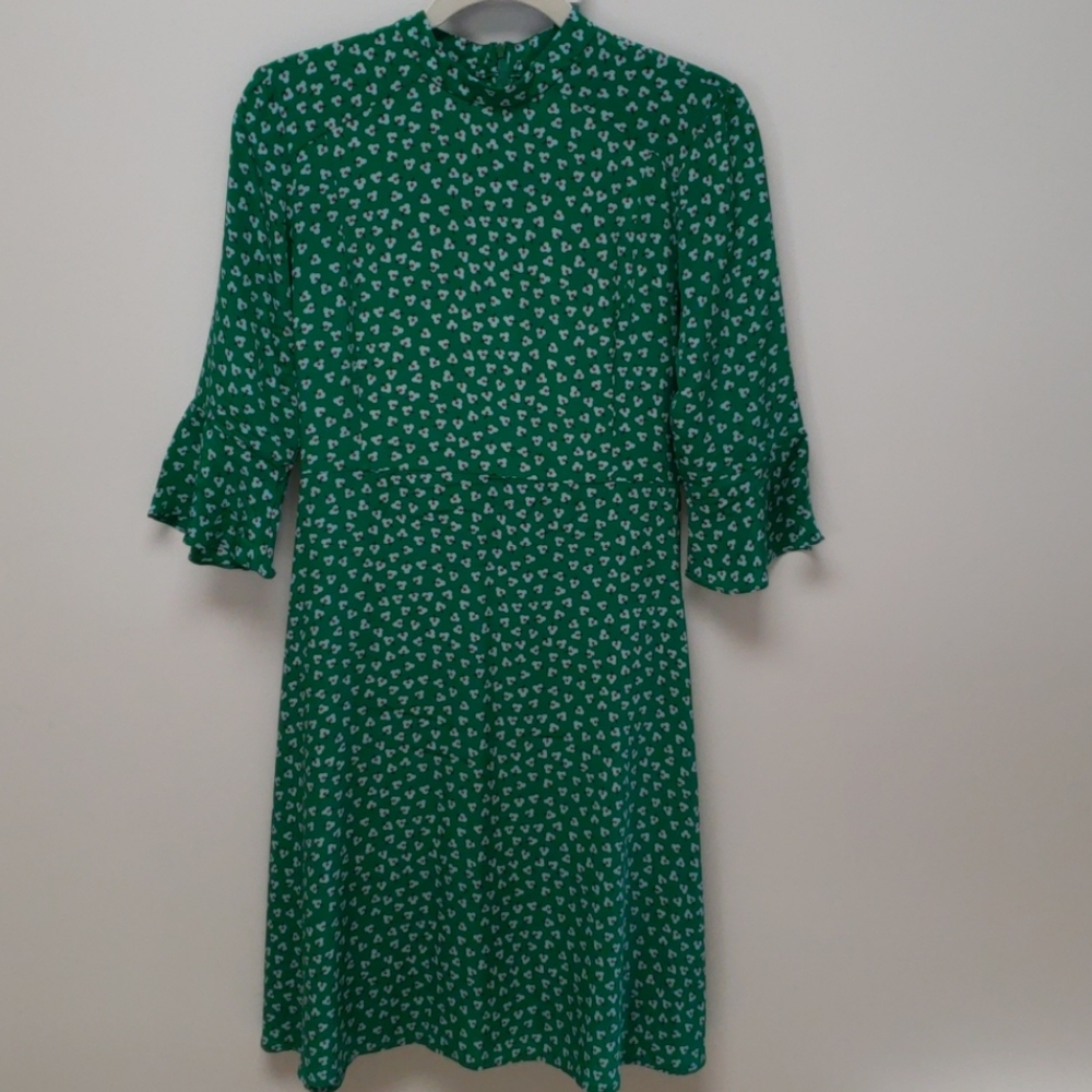 HVN ASHLEY SILK CREPE DRESS SIZE 6